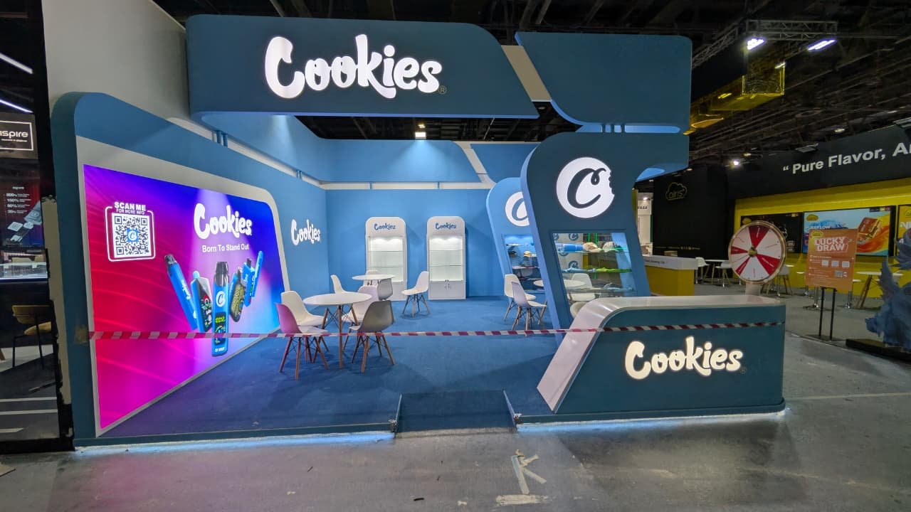 Cookies Brand Experience Pavilion by Infinity Exhibit Dubai